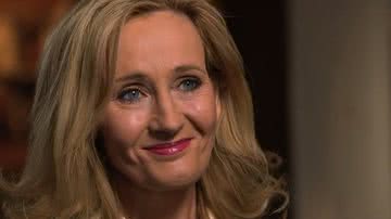 J.K. Rowling durante entrevista - Reprodução/Vídeo