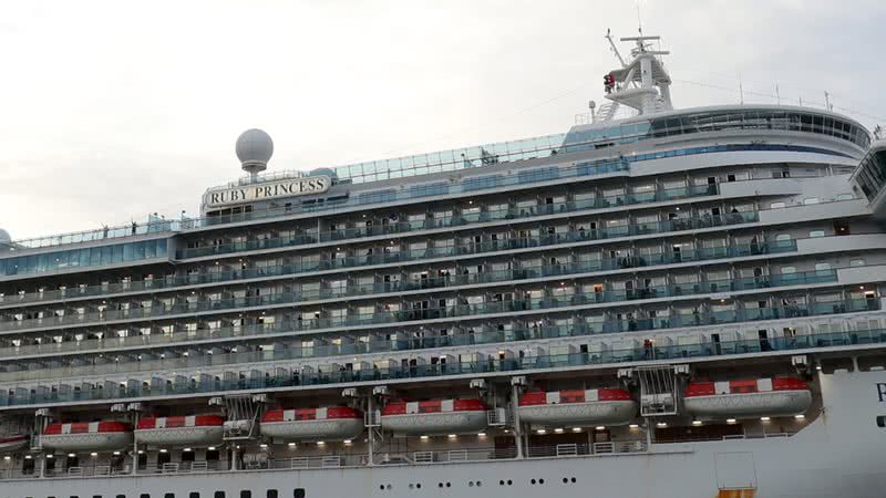 Registro do Ruby Princess - Getty Images