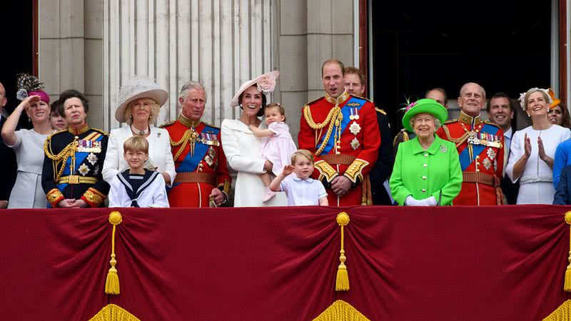 Registro da família real britânica - Getty Images