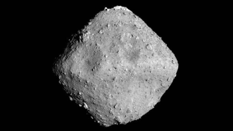 Imagem do asteroide Ryugu - Divulgação/ JAXA