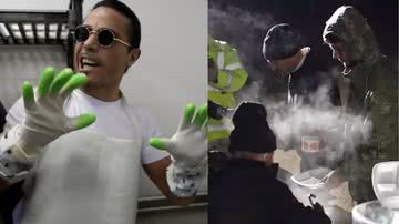 Salt Bae prepara marmitas - Divulgação / Redes sociais