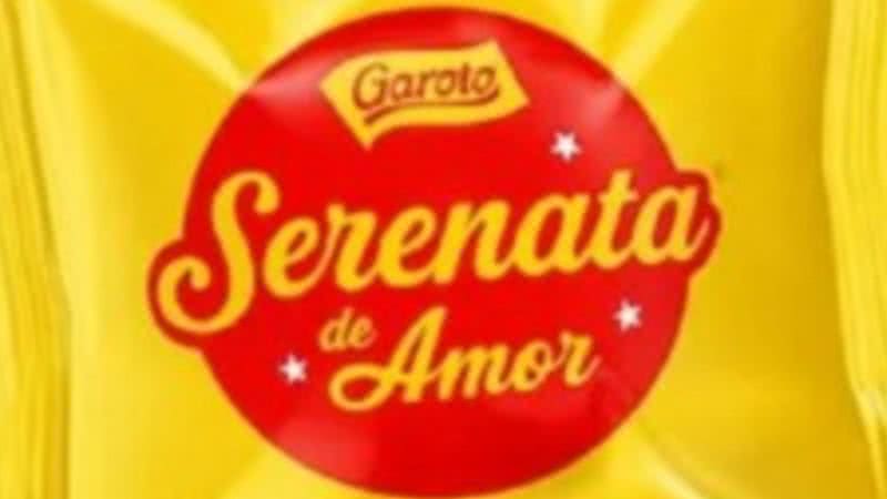 Embalagem do bombom Serenata de Amor - Reprodução/Internet