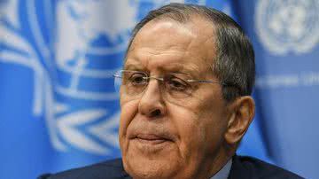 Ministro das Relações Exteriores da Rússia, Sergei Lavrov - Getty Images