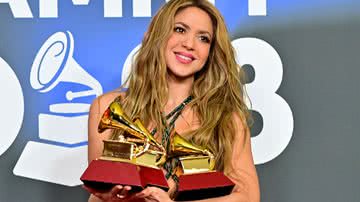 A cantora Shakira no Grammy Latino 2023 - Getty Images