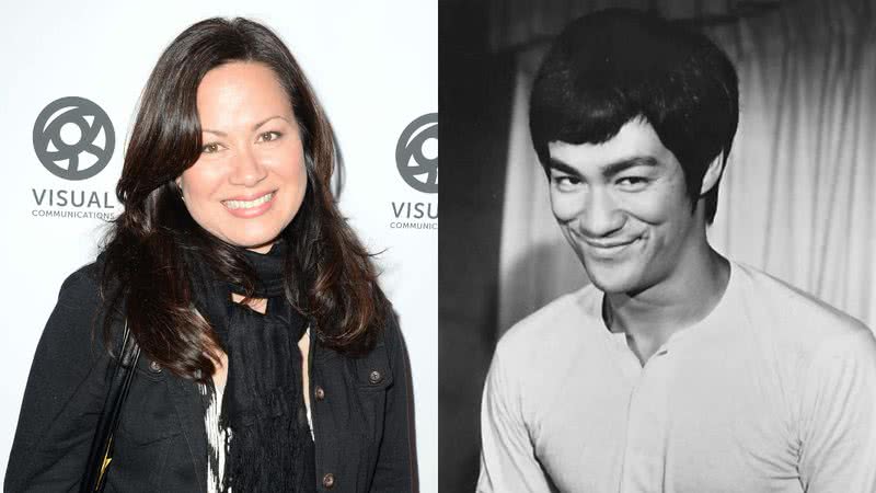 Fotografia de Shannon Lee e Bruce Lee - Getty Images/ Domínio Público/ Creative Commons/ Wikimedia Commons