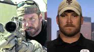 Chris Kyle: ficção e realidade - Divulgação/Warner Bros e reprodução/Vídeo