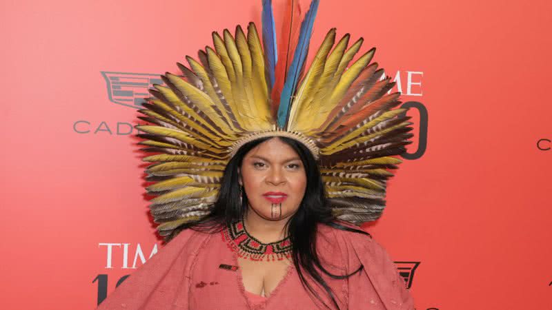 Sonia Guajajara durante evento - Getty Images