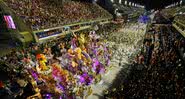 Carnaval sendo realizado na Sapucaí - Getty Images