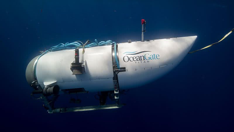 O submarino Titan - Divulgação / OceanGate Expeditions