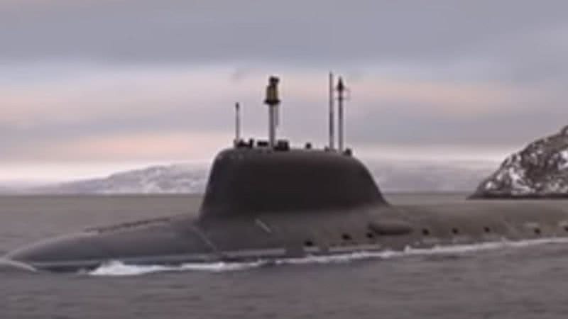 Submarino nuclear Severodvinsk - Divulgação/Youtube/60 minutes