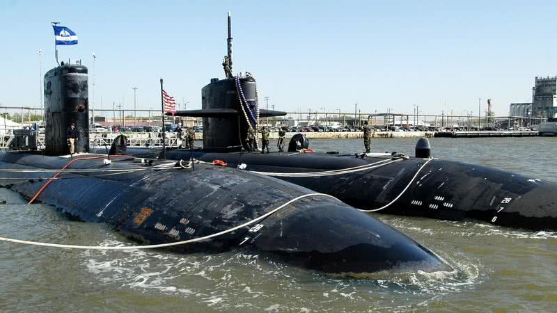 Imagem de submarino norte-americano - Getty Images