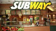 Imagem de uma das unidades do restaurante Subway - Reprodução/Twitter/EstadaoMetroSP