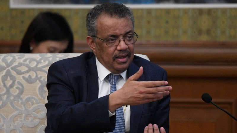 Tedros Adhanom Ghebreyesus, diretor-geral da OMS - Getty Images