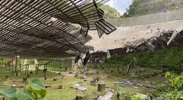 Observatório de Arecibo, em Porto Rico, destruído após incidente misterioso - Divulgação/University of Central Florida