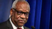 Clarence Thomas em aparição pública, em Washington - Getty Images