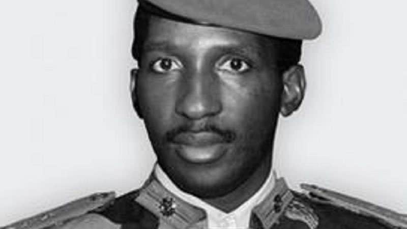 O ex-presidente de Burkina Faso Thomas Sankara - Governo de Burkina Faso via Wikimedia Commons