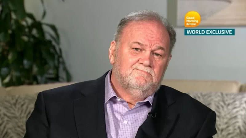 Thomas Markle, pai de Meghan Markle, em entrevista - Divulgação/Youtube/GB News