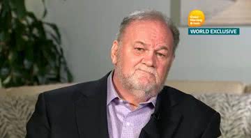 Thomas Markle, pai de Meghan Markle, em entrevista - Divulgação/Youtube/GB News