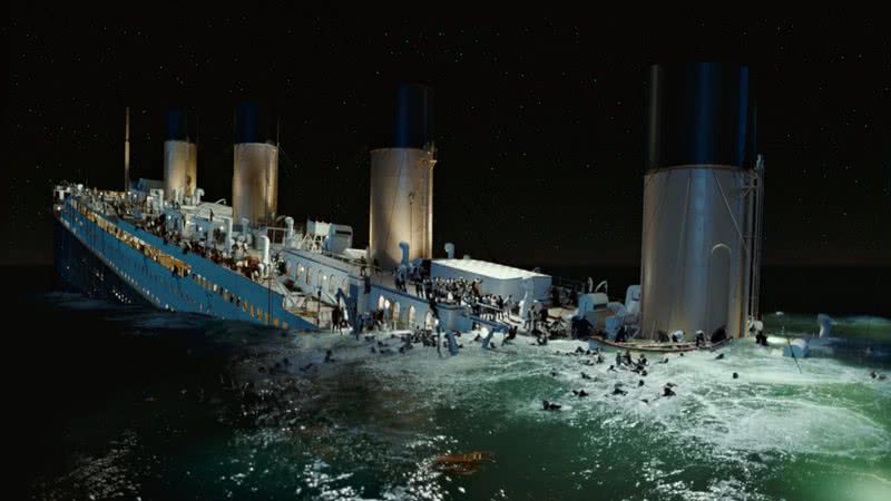 Cena do filme 'Titanic' (1997) - Divulgação