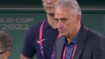 O técnico Tite durante a Copa do Mundo - Reprodução/Vídeo