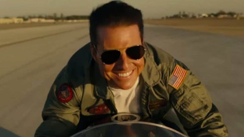 Tom Cruise em 'Top Gun: Maverick' - Divulgação/Paramount Pictures