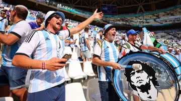 Torcedores argentinos na Copa do Mundo 2022 - Getty Images