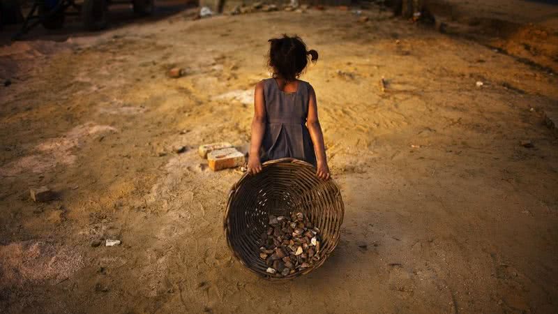 Trabalho infantil na Índia - Getty Images