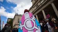 Protesto em favor da comunidade trans em Nova York - Drew Angerer/Getty