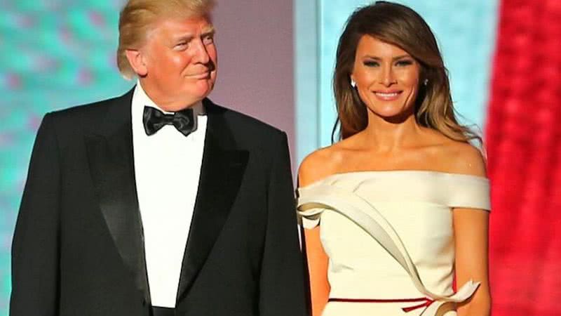 Trump e Melania em 2017 - Wikimedia Commons