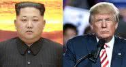 Kim Jong-un, ditador da Coreia do Norte, e Donald Trump, líder dos EUA - Wikimedia Commons