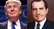 Trump (à esqu.) e Nixon (à dir.) - Wikimedia Commons