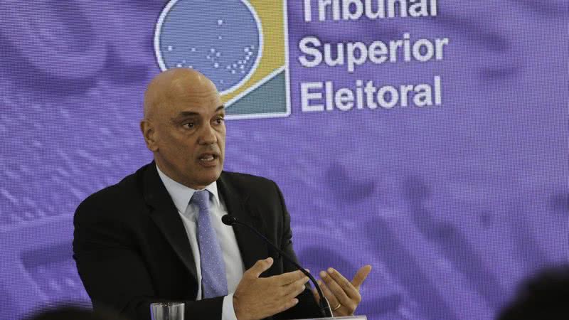 Alexandre de Moraes, presidente do Tribunal Superior Eleitoral (TSE) - Fabio Rodrigues-Pozzebom