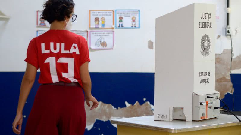 Registro feito durante o segundo turno das eleições - Getty Images