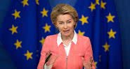 A chefe da Comissão Europeia, Ursula von der Leyen, em 2020 - Getty Images