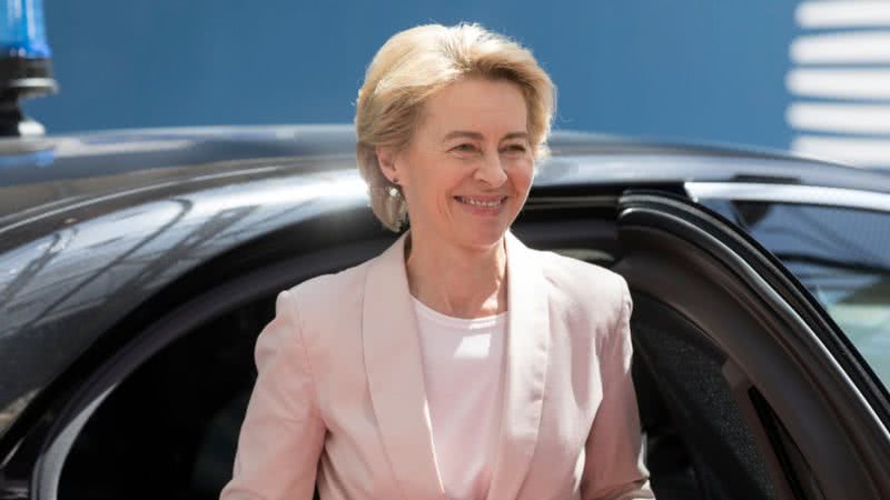 Ursula von der Leyen, eleita pela revista Forbes como a mulher mais poderosa de 2022 - Getty Images