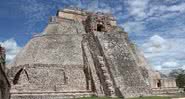 Fotografia de monumento maia em Uxmal. - Divulgação/ Flickr