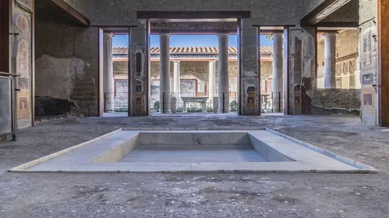 Fotografia ilustra ponto da Casa dos Vettii - Divulgação/Silvia Vacca/Parco Acheologico di Pompei