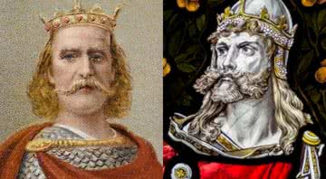 Haroldo II e Harald Hardrada em montagem - Divulgação