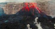 Cumbre Vieja em erupção - Divulgação / YouTube / Global News