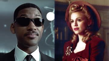 Will Smith e Madonna em filmes - Divulgação/Columbia Pictures/Buena Vista Pictures