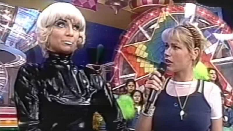 Xuxa ao lado de Cibernética - Reprodução/Video/Redes sociais