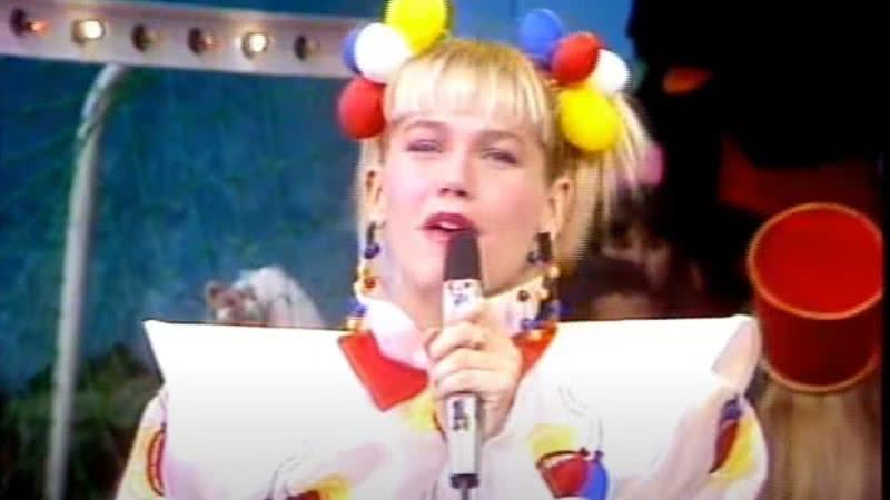 Imagem de Xuxa apresentando "Xou da Xuxa" - Reprodução / Vídeo