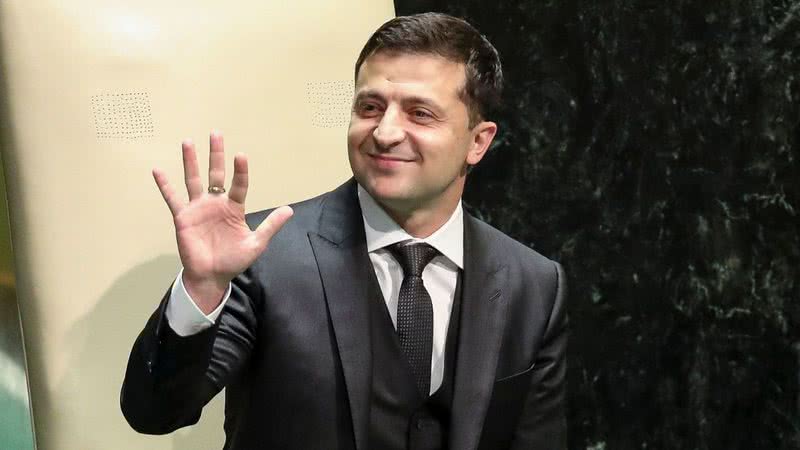 Zelensky em reunião na ONU - Getty Images