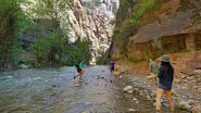 Imagem do Parque Nacional de Zion, em Utah, nos Estados Unidos - Getty Images