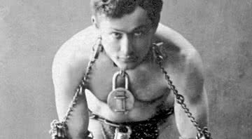 Harry Houdini, o famoso ilusionista - Wikimedia Commons