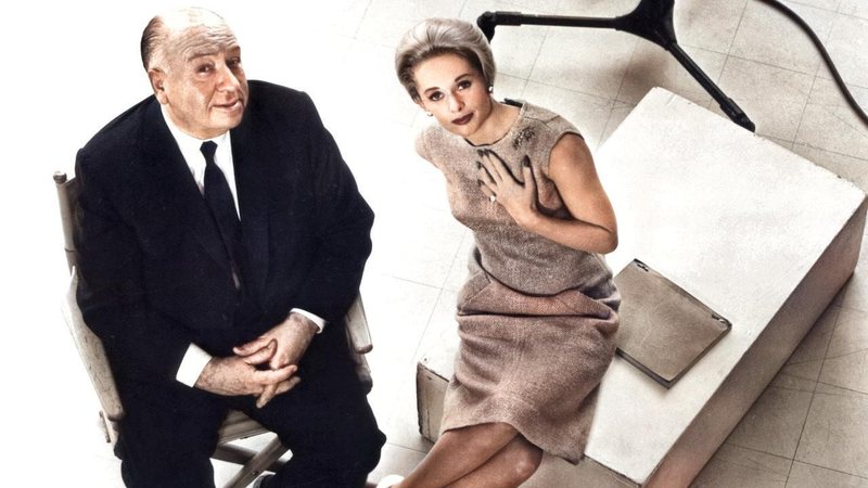 Alfred Hitchcock e Tippi Hedren - Wikimedia Commons