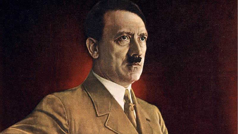 Hitler realiza um discurso em 1940 - Getty Images