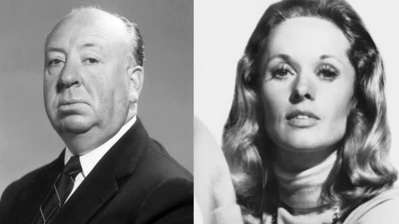 Alfred Hitchcock e Tippi Hedren - Divulgação/Wikimedia Commons/Domínio Público/Ante Brkan /Divulgação/Wikimedia Commons/Domínio Público/Cinerama Releasing Corporation