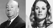 Alfred Hitchcock e Tippi Hedren - Divulgação/Wikimedia Commons/Domínio Público/Ante Brkan /Divulgação/Wikimedia Commons/Domínio Público/Cinerama Releasing Corporation