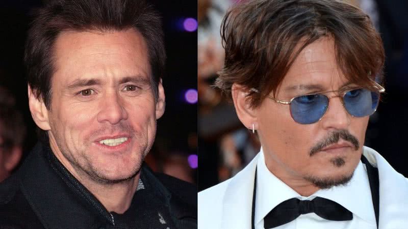 Respectivamente: Jim Carey a Johnny Depp - Creative Commons